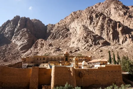 Sunrise & St Catherine Monastery