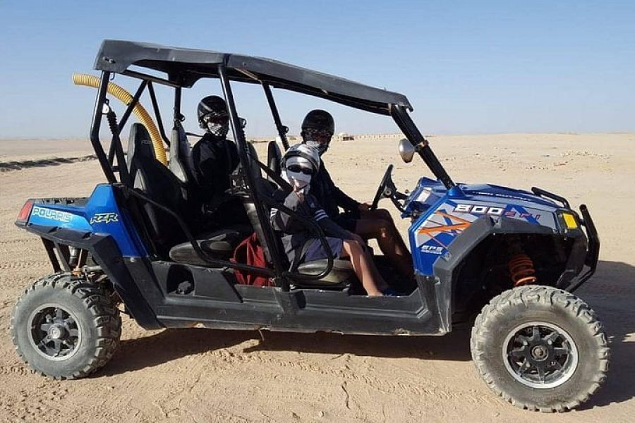 Family Desert Safari Combo (Buggy Car , Camel Ride , Bedouin Dinner & Oriental Dance Show ) – Day Activity
